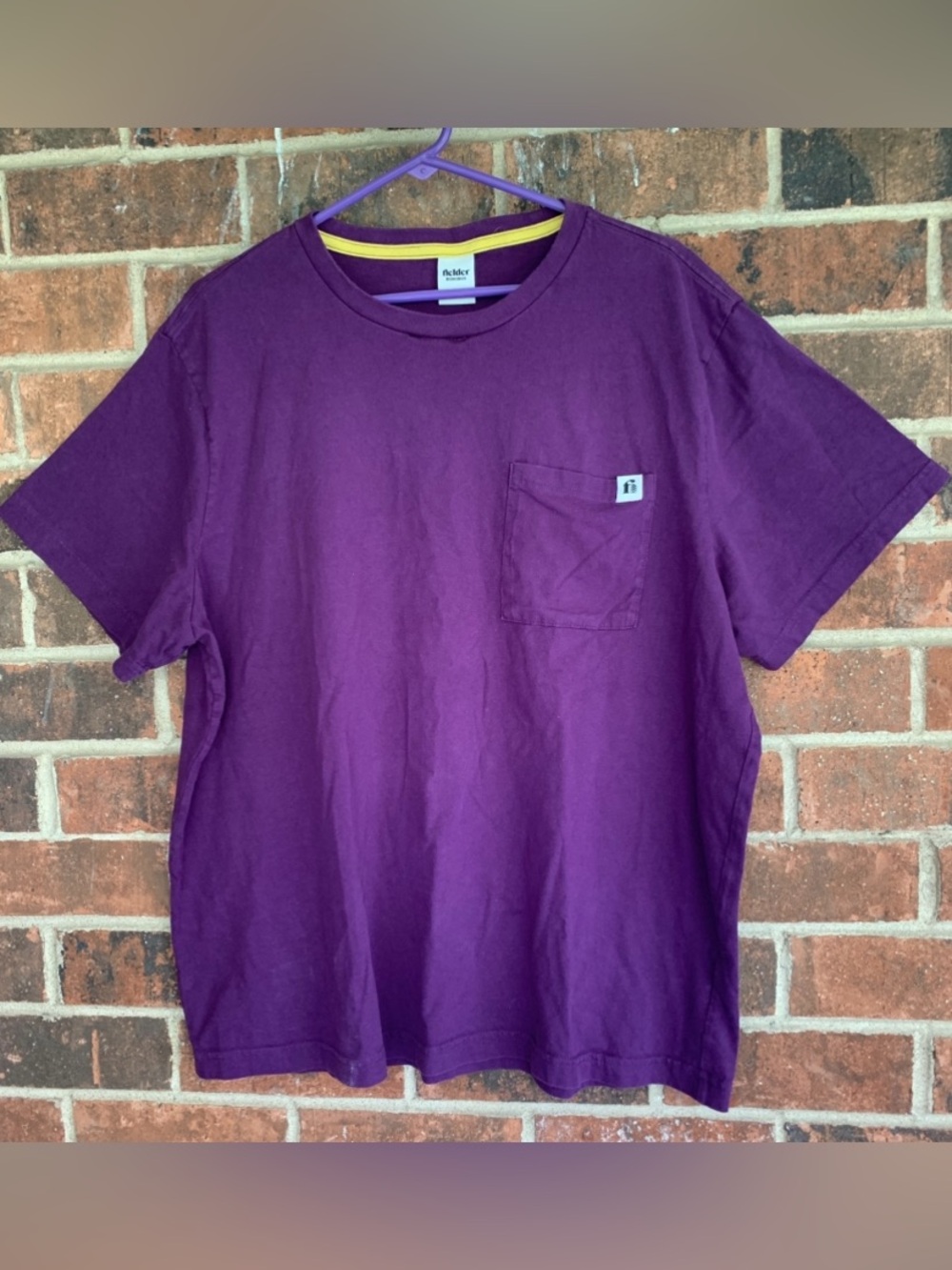 Bonobos Purple Short-Sleeve Pocket Crewneck T-Shirt
